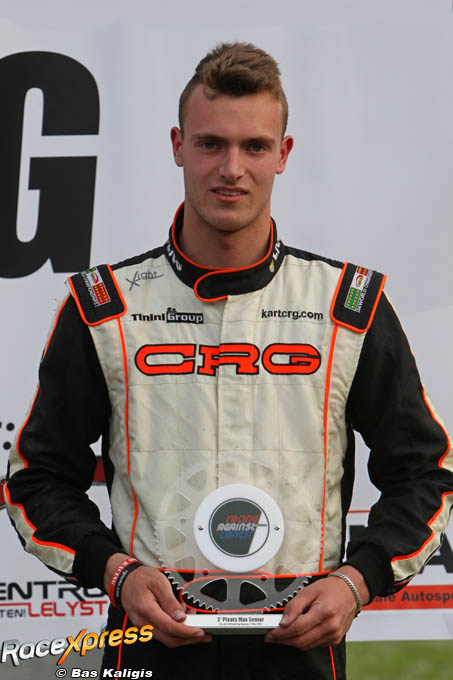 Christian Kuijer knap met CRG naar podium